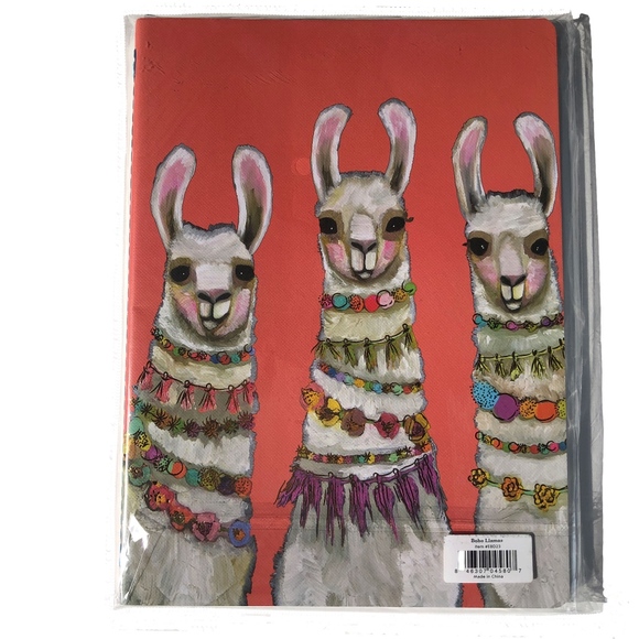 Boho Llamas set of 2 journals - Picture 5 of 5